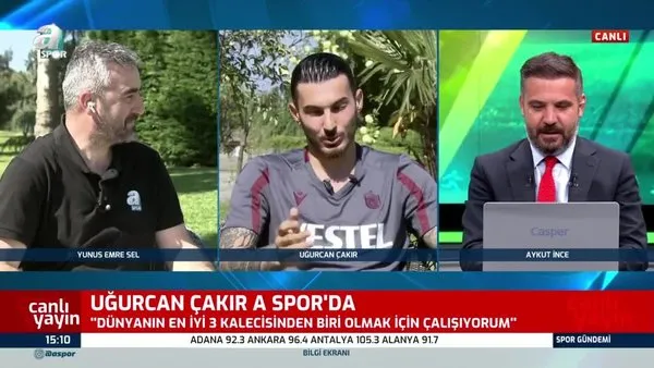 Uğurcan Çakır'dan A Spor'da transfer itirafı! 