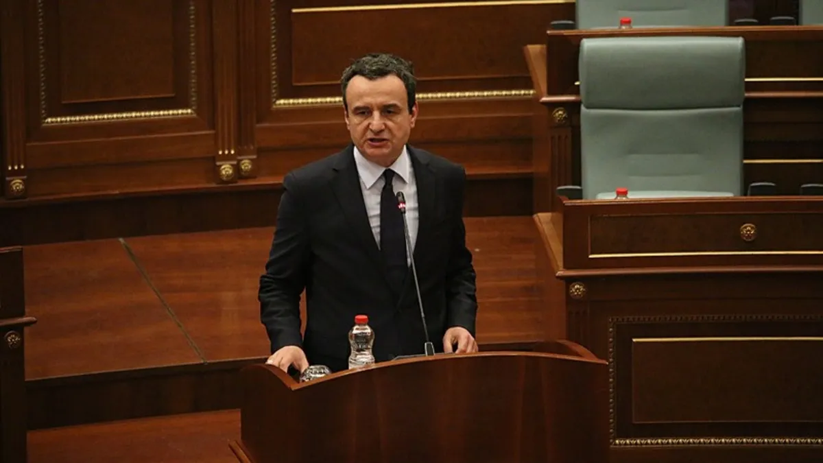 Kosova’da yeni hükümet Meclisten güven oyu aldı Kosova’da yeni hükümet Meclisten güven oyu aldı