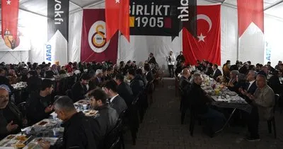 Başkan Güngör, Galatasaray Konteyner Kent’te vatandaşlarla iftar yaptı