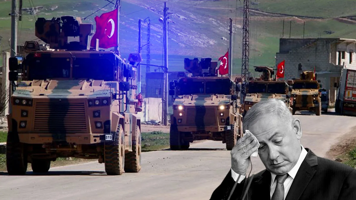 Tel Aviv’de Türkiye korkusu: Türk ordusunun Suriye'deki varlığı katil Netanyahu'yu panikletti! haber görseli