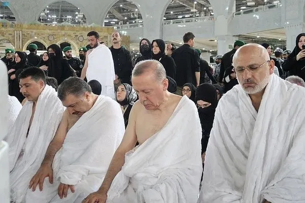 Başkan Recep Tayyip Erdoğan Umre ziyaretini gerçekleştirdi