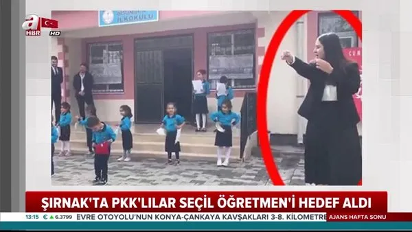 PKK'lılar Seçil Öğretmeni hedef aldı! Milli Eğitim Bakanlığı'ndan Seçil Öğretmen'e destek!