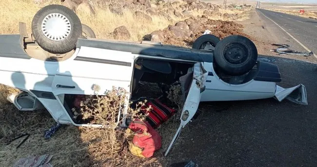 Siverek’te kaza: 1 ölü, 3 yaralı
