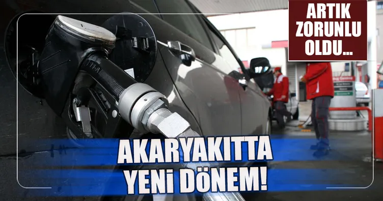Akaryakıtta yeni dönem resmen başladı!