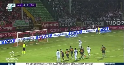 Alanyaspor 3-3 Beşiktaş MAÇ ÖZETİ | Valerien Ismael: Kendi kendimizi cezalandırdık | Video