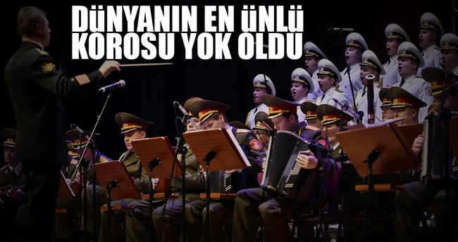 Kızıl Ordu Korosu yok oldu