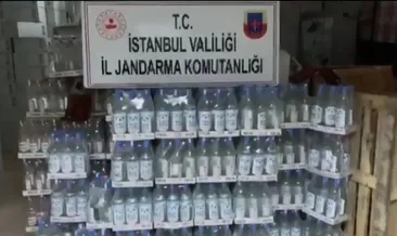 Jandarma’dan sahte içki operasyonu