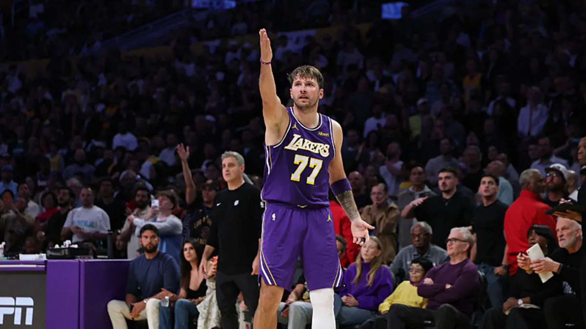 Luka Doncic'in 41 sayısı Lakers'ı yenmek için yetmedi