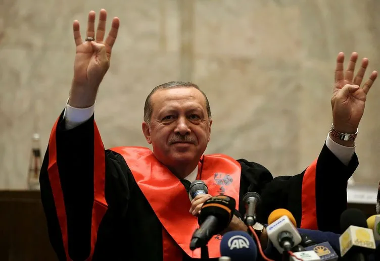 Erdoğan’ın katıldığı törenden kareler