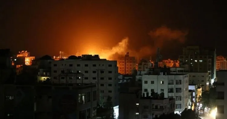 İsrail ordusundan Gazze’ye hava saldırısı