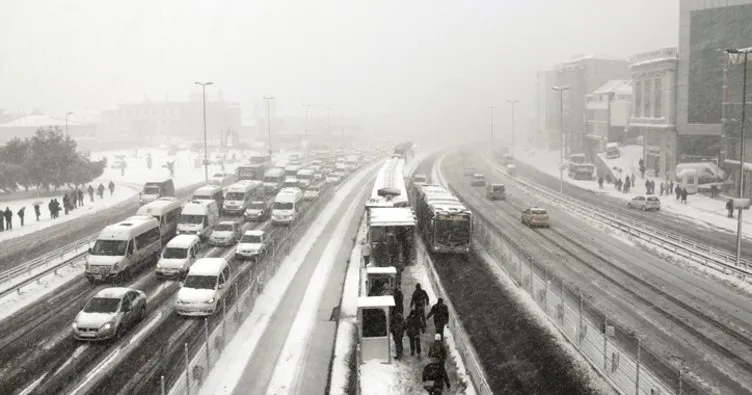 Meteoroloji tarih vererek uyardı! İstanbul’a yeniden kar geliyor