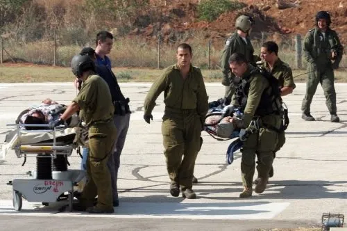 Yaralılar İsrail’e getirildi