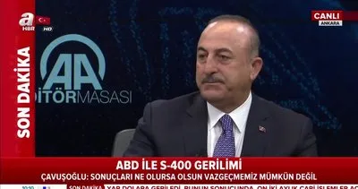 Dışişleri Bakanı Mevlüt Çavuşoğlu’dan canlı yayında önemli açıklamalar