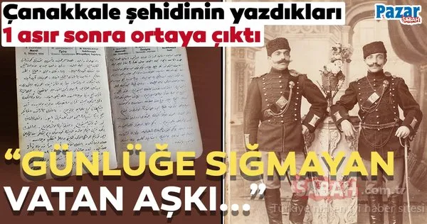 Bir askerin günlüklere sığmayan vatan aşkı