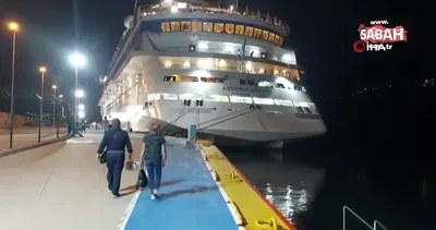 Rus turistleri taşıyan kruvaziyer gemi, 27’nci kez Amasra’da