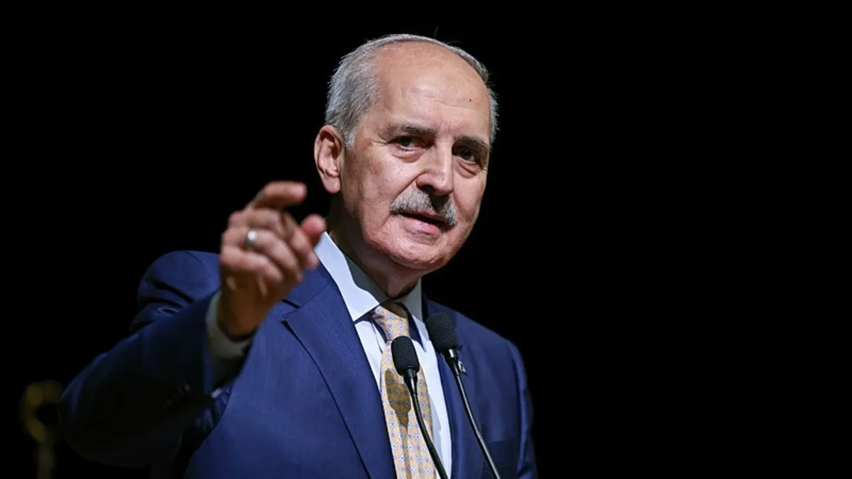 TBMM Başkanı Numan Kurtulmuş