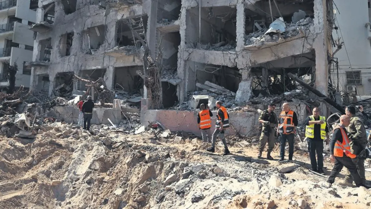 İsrail’e füze yağmuru: 9 ölü