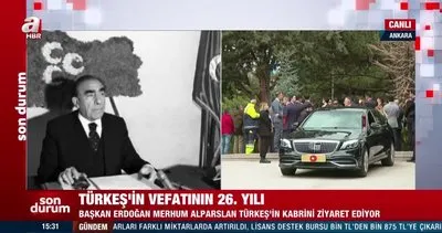 Başkan Erdoğan’dan Türkeş’in kabrine ziyaret | Video