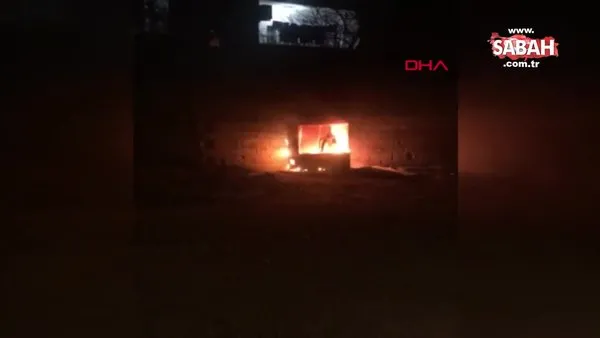 Mardin Nusaybin'de dijital elektrik sayaç panoları yakıldı!