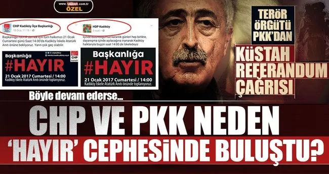 PKK ve CHP neden ’Hayır’ cephesinde yer aldı?
