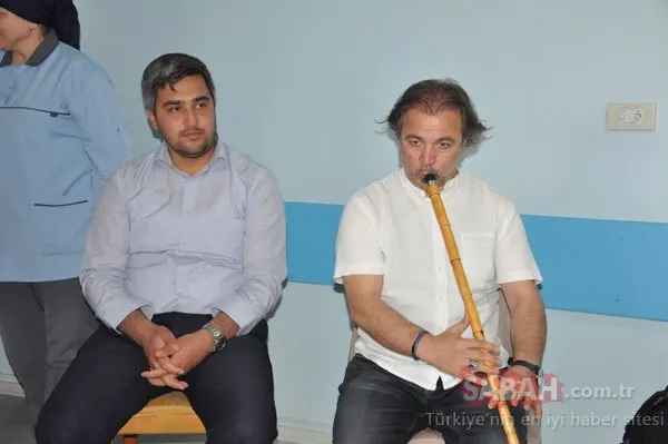 Psikiyatri hastalarına ney dinletisi