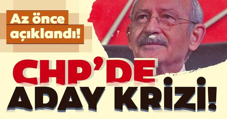 Son dakika: CHP’nin adayları belli oldu! Mersin’de adaylık krizi...