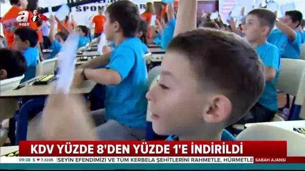 Özel okullara KDV indirimi! Resmi Gazete'de özel okul KDV oranı düzenlemesi yayınlandı | Video
