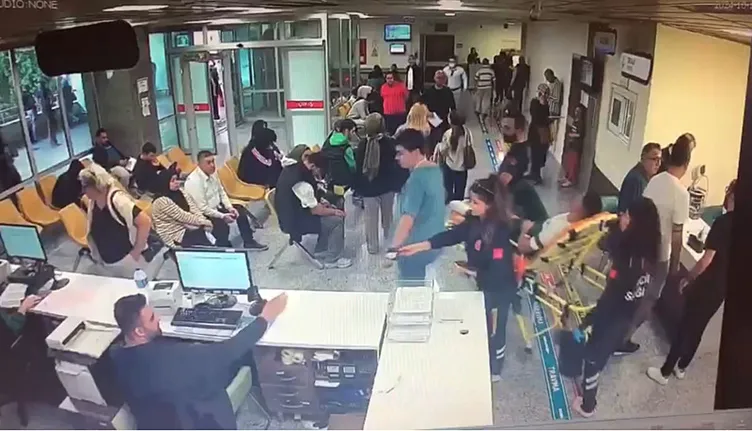 Hastanede akılalmaz olay: Tedavi için geldi sedyede öyle şeyler yaptı ki...