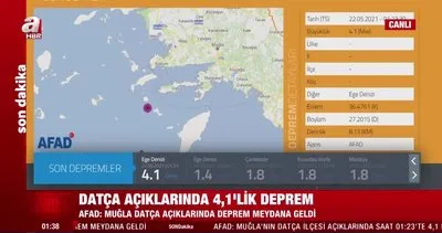 Son Dakika Haberleri - Ege Denizi’nde korkutan deprem! Muğla ve çevre illerde de hissedildi! | Video