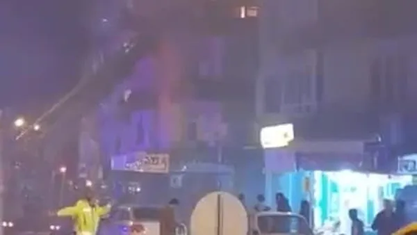 Alanya’da yangın paniği | Video