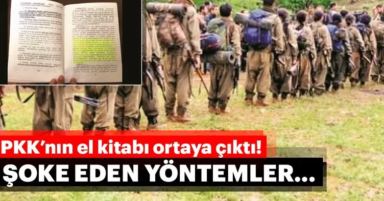 PKK’nın el kitabı ortaya çıktı