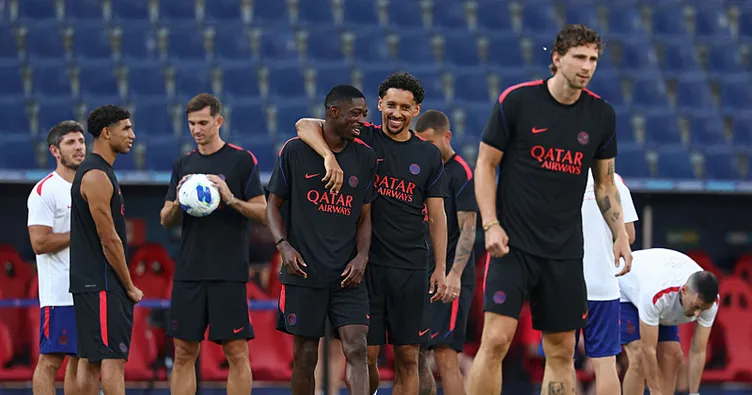 PSG, UEFA Süper Kupa finaline hazır!