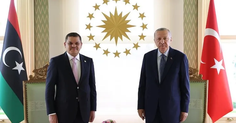 Başkan Erdoğan, Dibeybe’yi kabul etti