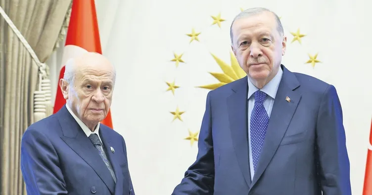Beştepe’de Erdoğan-Bahçeli zirvesi