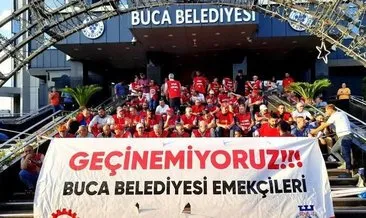 TİS bitti eylemler bitmedi! Taksit taksit maaş işçileri çileden çıkardı... Buca ve Karabağlar Belediyesi'nde işçiler ayaklandı #izmir