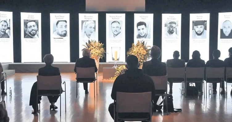 Hanau terör kurbanları anılıyor