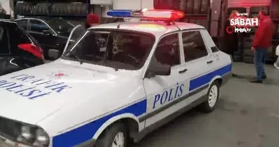 Almanya’da görenleri şaşırtan Renault 12 Toros Türk polis aracı kamerada | Video