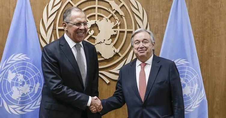 Lavrov ile Guterres New York’ta bir araya geldi