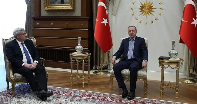 Erdoğan, BNP Paribas Yönetim Kurulu Başkanı Lemierre’i kabul etti