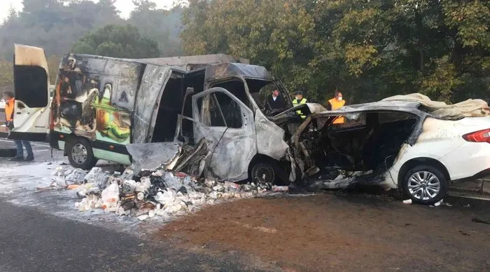 Muğla’da feci kaza: Uzman çavuş yanarak hayatını kaybetti