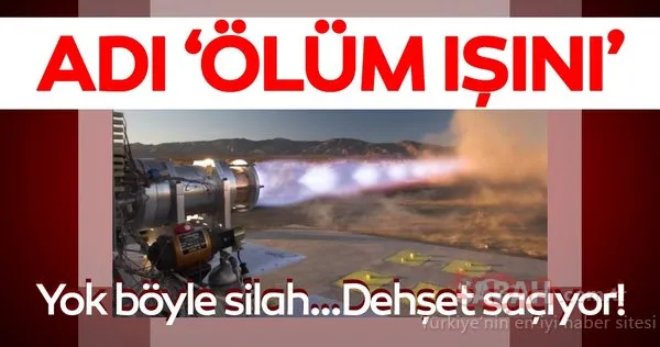 Bu nasıl silah böyle! Japonlar geliştirdi... Dehşet saçıyor