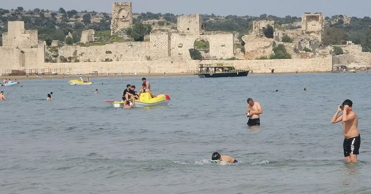 Mersin’de deniz sezonu başladı