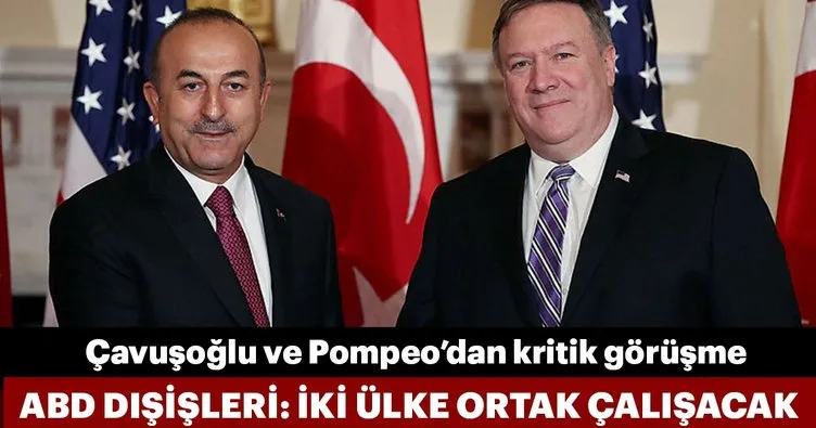 Son Dakika: Dışişleri Bakanı Çavuşoğlu ve ABD’li mevkidaşı Pompeo ile görüştü!