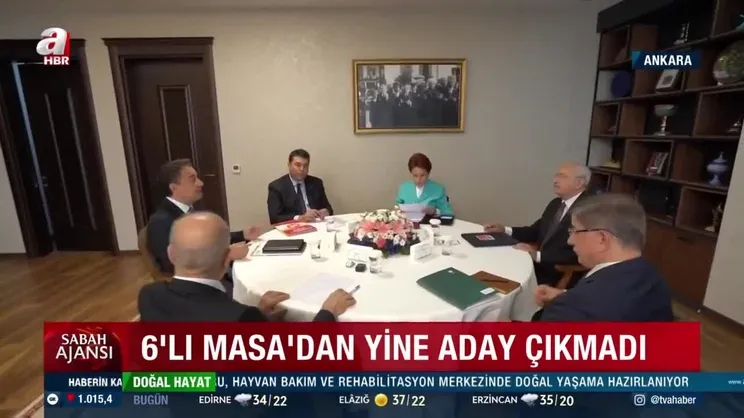 6'lı masadan yine aday çıkmadı | Video