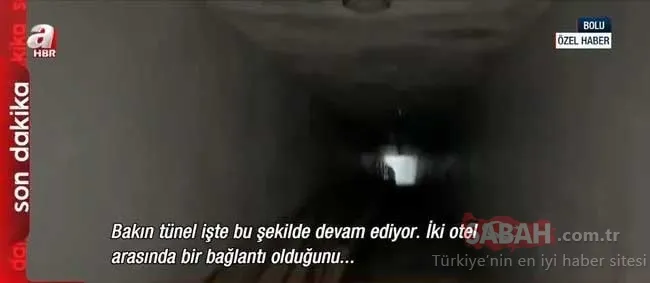 İşte Kartalkaya’daki faciada 2 oteli birbirine bağlayan tünel! Yangın sistemi yok ama tünel yapmışlar