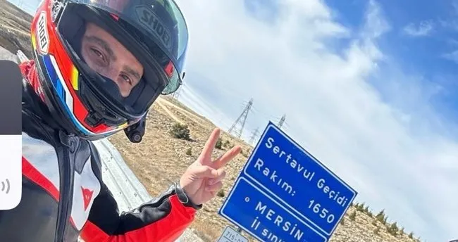 Sürat motoru sürücüsünün feci ölümü