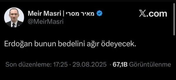 Masri'den Erdoğan'a eleştiriler