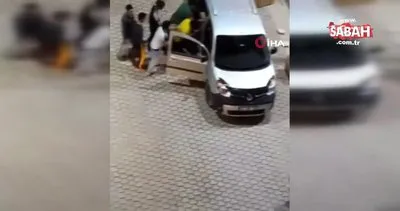 Mardin’de silah sesleri! Dehşet saçan yabancı uyruklu iki grup arasındaki kavga kamerada