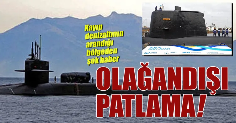 Kayıp denizaltıdan haber var!
