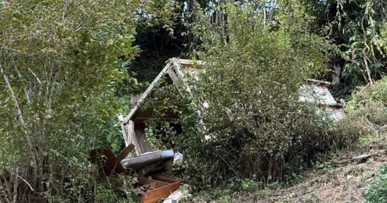 Rize’de ahşap yapı çöktü: 2 Ölü, 1 yaralı